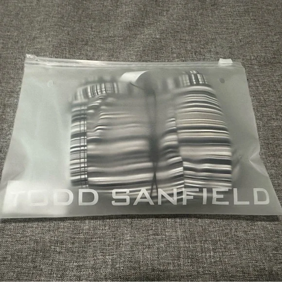 Black and White Swim Brief Sleek Design - Picture 3 of 6